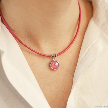 Колье Fiore Luna, Lotus Pink Delite